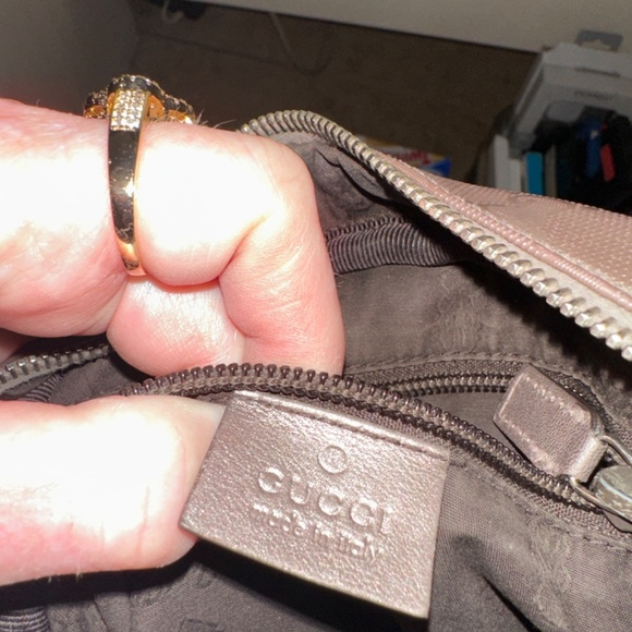 authentic gucci imprime crossbody bag - Picture 15 of 16